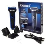 Kemei KM-6330 3 In 1 Hair Clipper Grooming Kit Trimmer For Men - Image 3