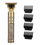 Vintage T9 Electric Hair Clipper & Trimmer for Men – Professional Cordless Beard & Hair Cutting Machine - Image 3