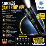 Sanford Torch Light – 30000mAh Powerful LED Flashlight - Image 3