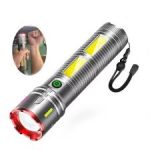 Rechargeable Aluminum Alloy Body Torch Light – X03 - Image 2