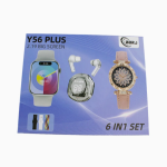 Y56 Plus Smart Watch 2in1 Tws Earphones - Image 2
